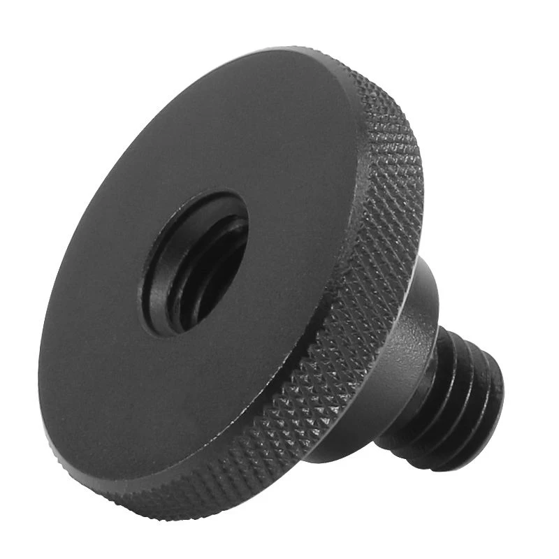 1/4 to 3/8 Inch Screw Aluminum Alloy Stability Camera Conversion Screw Tripod Quick Release Plate Screw Adapter Mount