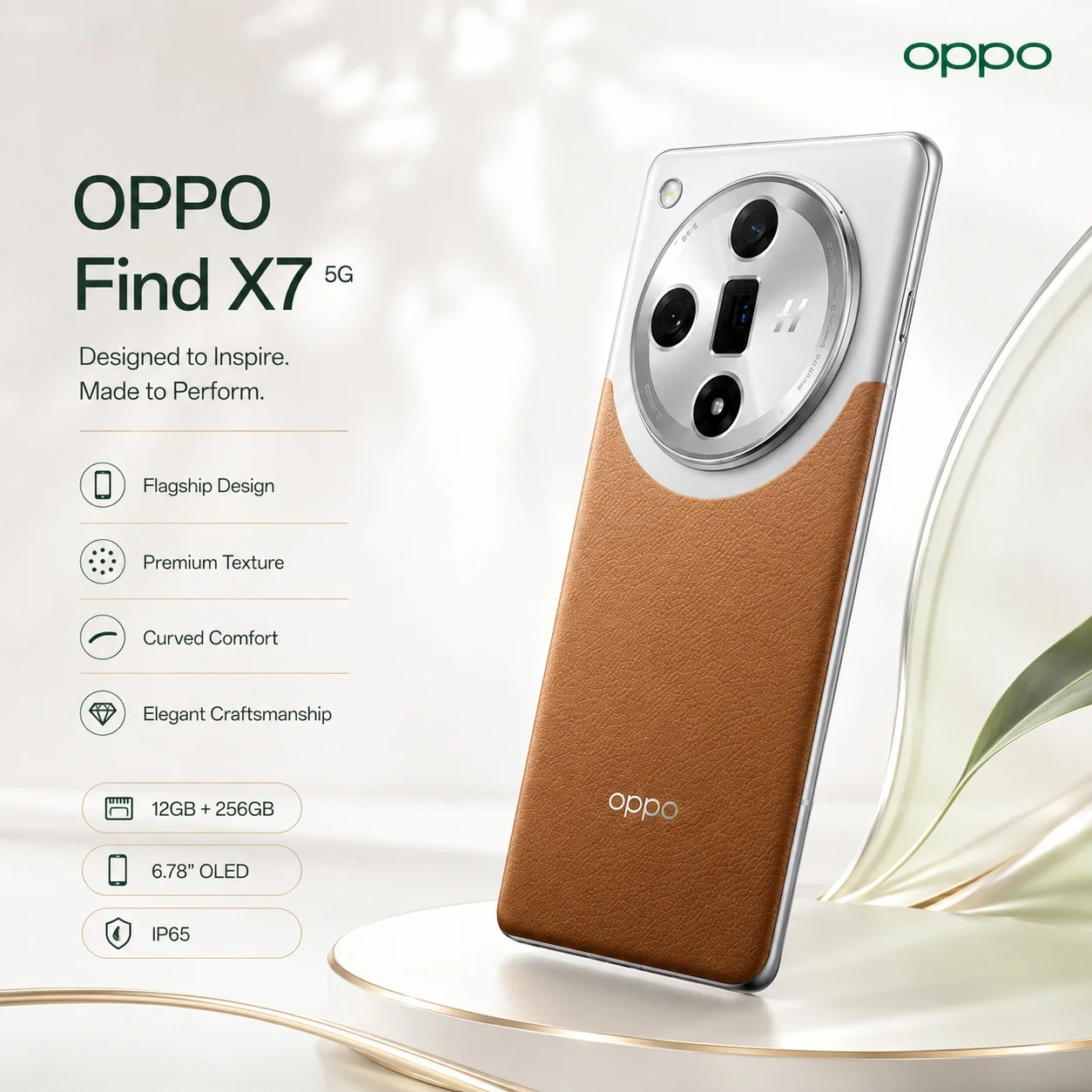 2026 new OPPO Find X7 5G Smartphone, 8GB RAM 256GB ROM, 120Hz ProXDR OLED, Hasselblad Imaging, 3x Zoom, 100W SUPERVOOC, Wi-Fi 7