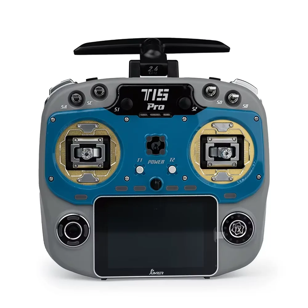 Jumper T15 PRO 2.4G ELRS FPV Radio EdgeTX Hall Gimbal Color Screen Long Range RC Transmitter