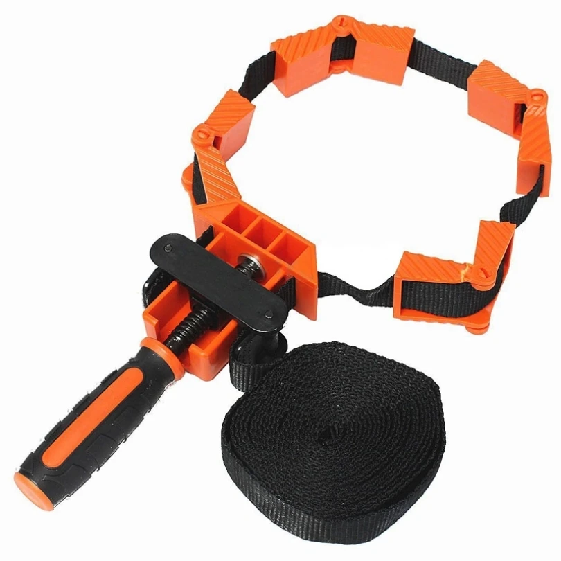 Cinturino con morsetto a fascia per la lavorazione del legno morsetto angolare poligonale per cassetto dell'armadio in legno oggetti irregolari