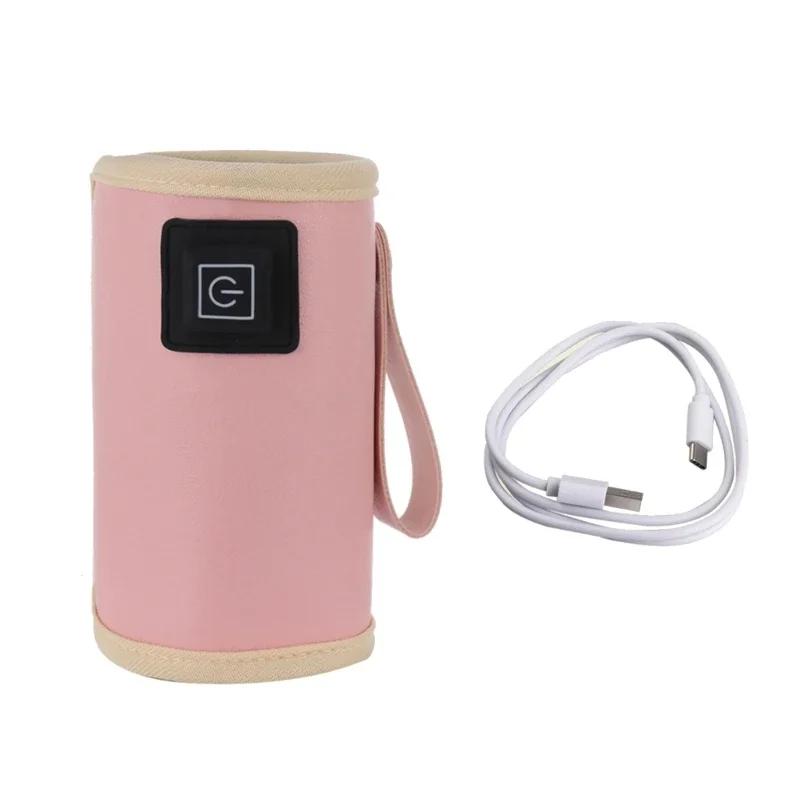 USB جهاز حفظ حرارة الحليب حقيبة محمولة USB سخان الزجاجة حقيبة عازلة عربة جهاز حفظ حرارة الحليب إبقاء زجاجة طفلك دافئة في أي مكان