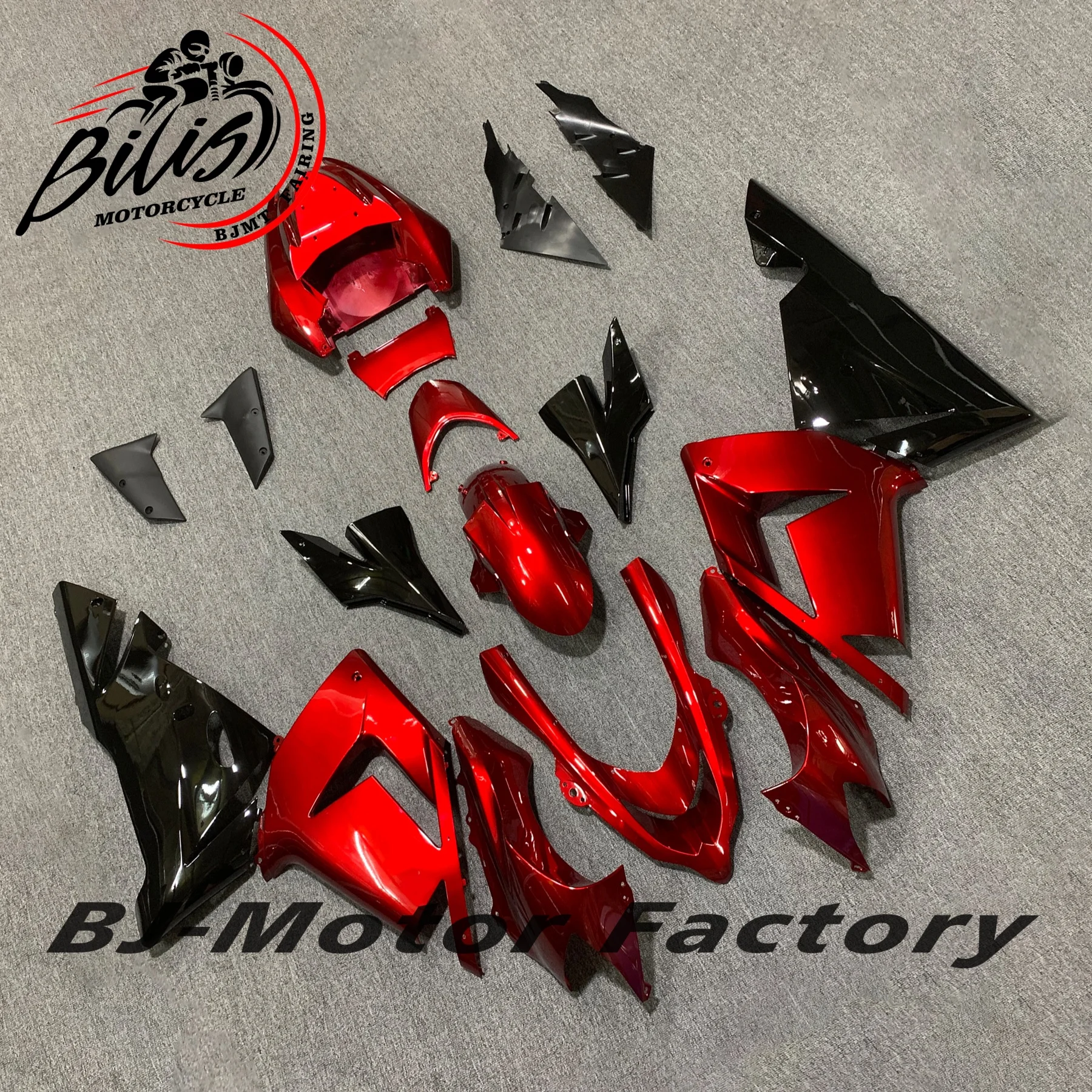 لكاواساكي نينجا ZX10R ZX 10R ZX-10R 2004 2005 دراجة نارية الهدايا المجمعة ABS البلاستيك حقن الجسم أطقم اكسسوارات