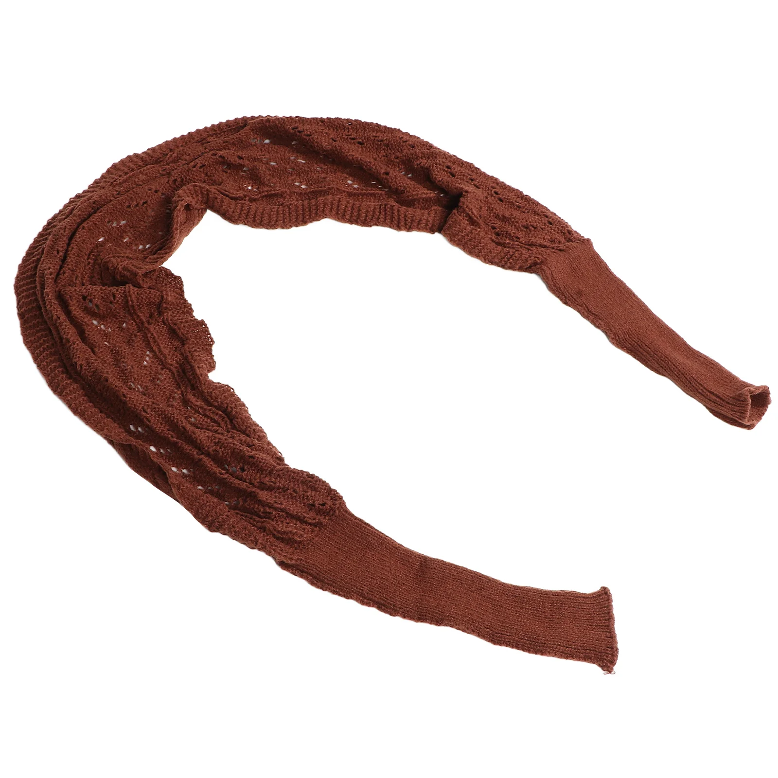 

Scarf Blanket for Women Hooded to Weave Black Shawl Deer Cashmere Cable Knit Neck Warmer Hair