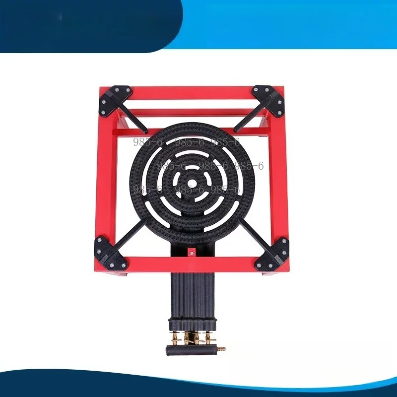 Commercial Cast Iron Gas Wok Stove Top Quality, Built-in Flame Failure Protection High Power for Catering Kitchen