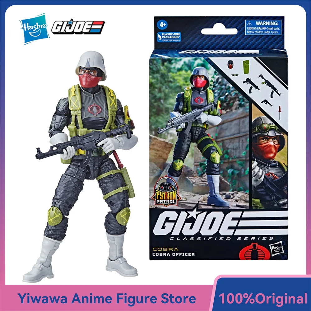 

[Специальное предложение] Hasbro G.I. Серия Joe Classified # 97 Python Patrol Cobra Офицер 15 см Фигурка солдата Модель Подарочные игрушки