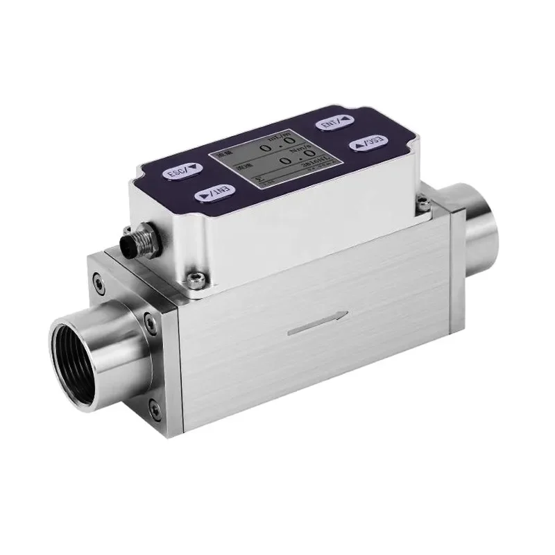 ESMF003 micro gas mass digital flowmeter, It can detect hydrogen, nitrogen, argon , oxygen  etc