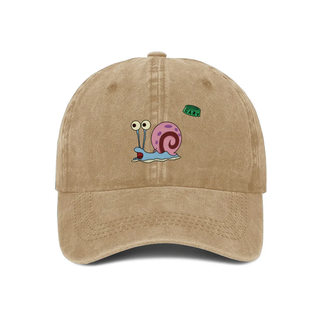 

Gary the Snail Hot Sale Unisex Fashion Cap Classic Baseball Caps For Men & Women High Quality Golf Sports Hat