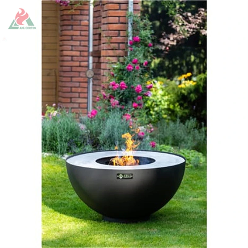 Corten Steel Bbq Firepit Grill Barbecue Grill Outdoor Fire Pit Barbecue