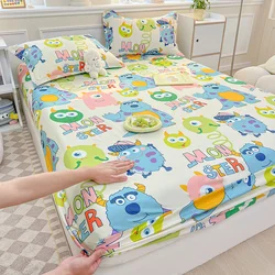 Bedspreads Cartoon Kids Bedding Fitted Sheet Elastic Band Around Mattress Cover Single King Size sabanas Bed Cover Bed Sheets