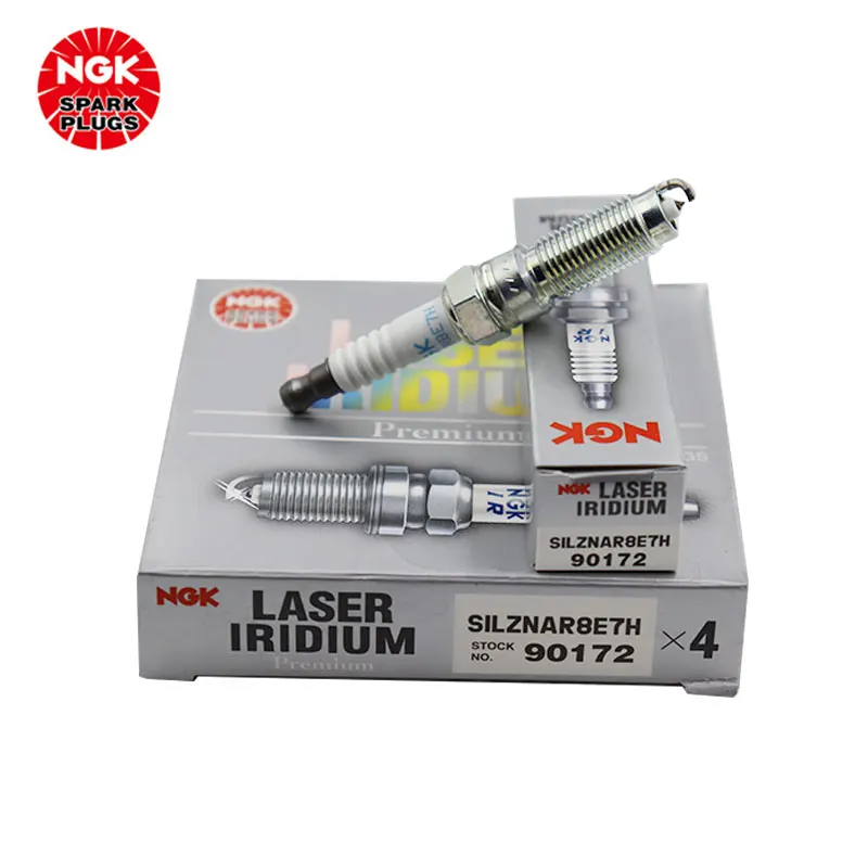 The NGK Iridium Platinum spark plug SILZNAR8E7H 90172 is suitable for the Ford Focus Wing-pad