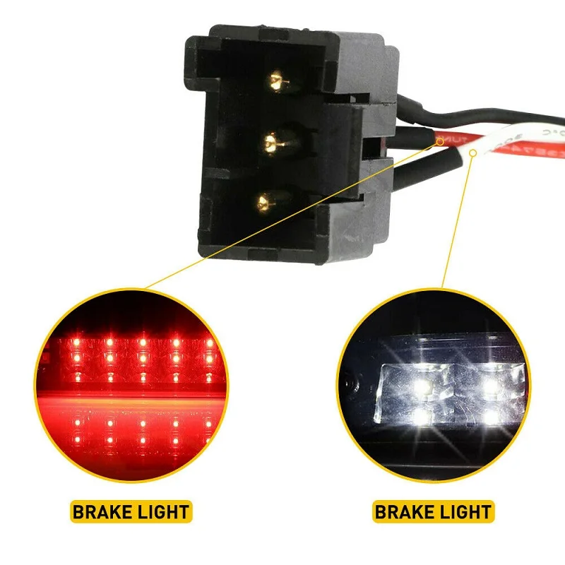 3rd Third LED Brake Light For 93-11 Ford Ranger 99-16 F250 F350 F450 Super Duty Car Accessories