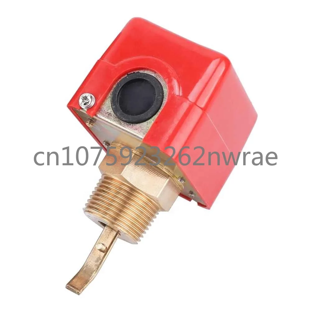 

Measurement Liquid Water Universal 220V Copper Flow Sensor Full Automatic Multipurpose Red Plumbing Stable Control Switch