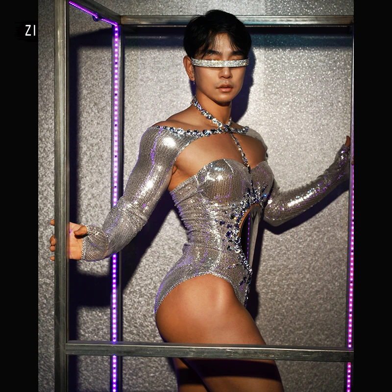 Glittering Luxurious Fully Sequined Tightfitting Club Stage Drag Queen Partycelebration Ball Performance Birthday Dress Night