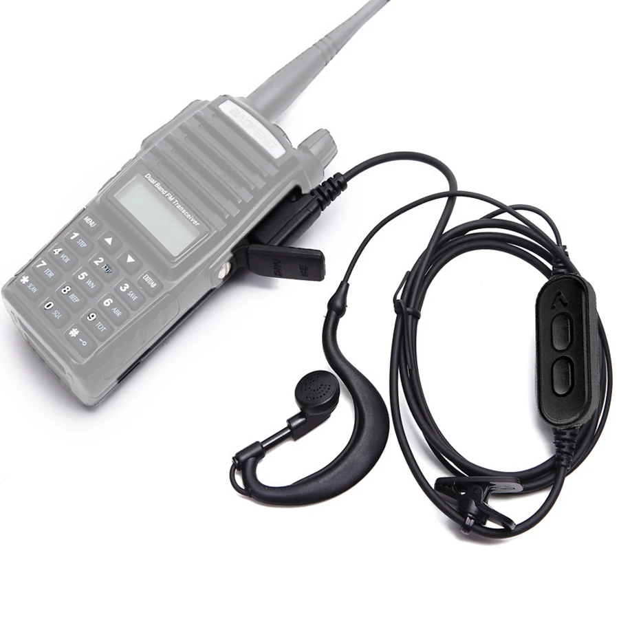 10 قطعة BaoFeng الأصلي سماعة اسلكية تخاطب سماعة ل UV-5R UV-82 BF-888S 666S 777S Quansheng UV-K5 UV-K58