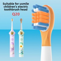 USMILE Children's Electric Toothbrush Head Replacement Small Cat Hat Orange Q20/Q1/Q3 Compatible with Baby Toothbrushes