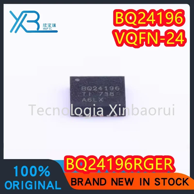 

(5/10 pieces) BQ24196RGER parts mark BQ24196 VQFN-24 2.5A battery charge management IC chip 100% original Electronicsginal