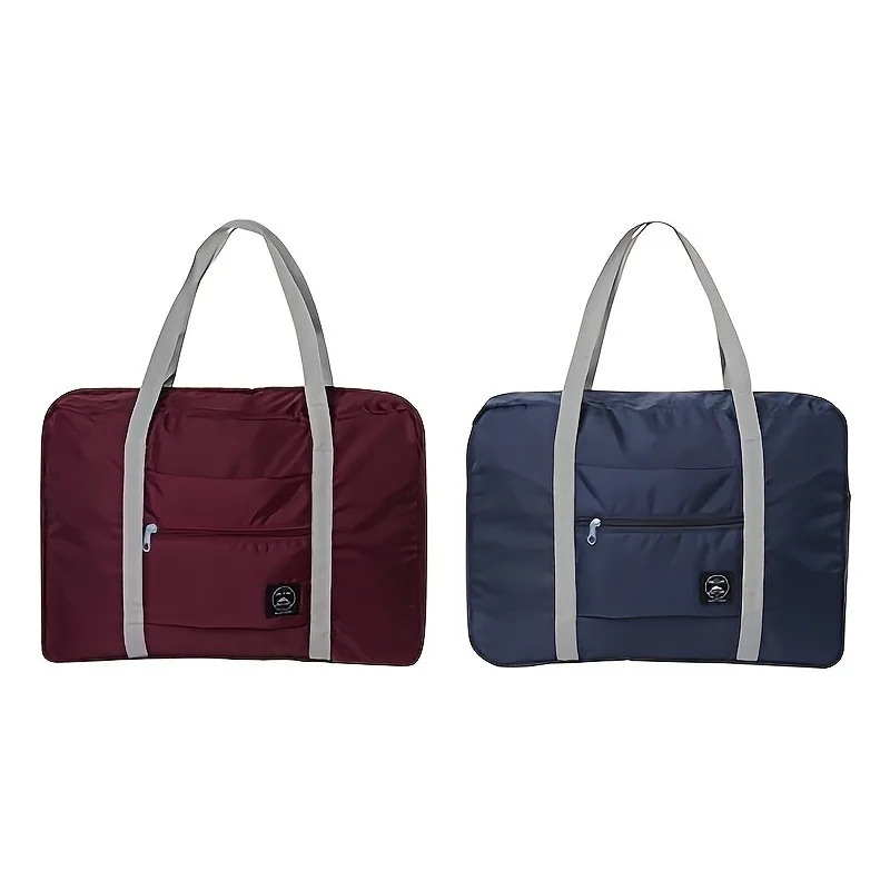 Opvouwbare handbagage reistassen Opbergtas met grote capaciteit Lichtgewicht multifunctionele vliegtuigplunjezak Handtas Nylon weekendbakken