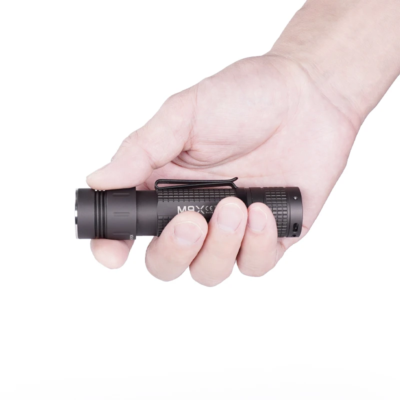 ON THE ROAD M9X mini strong light flashlight 21700 small flashlight USB direct charge outdoor waterproof bodyproof super bright
