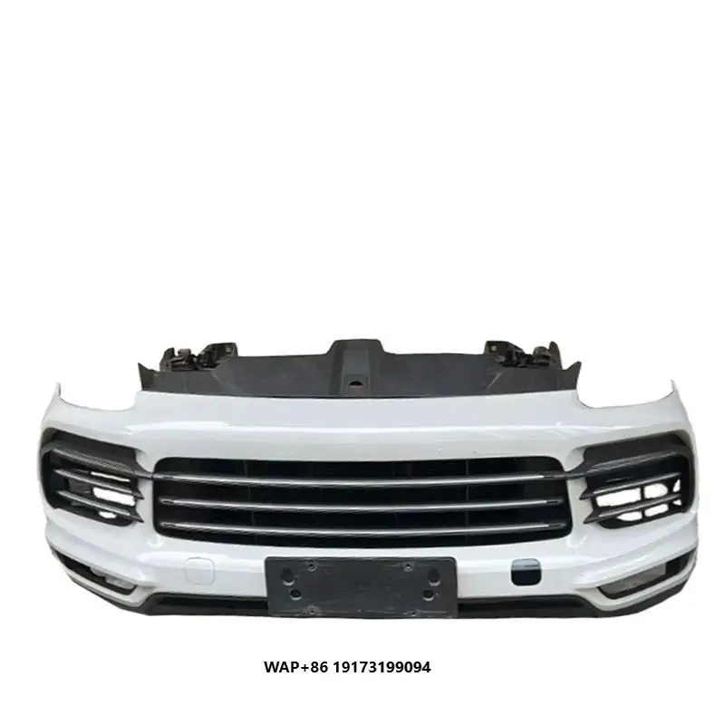 

For-Porsche Cayenne 9Y0 Car Parts Body Kit Front Bumper Assembly with Grille Headlights Radiator Fan