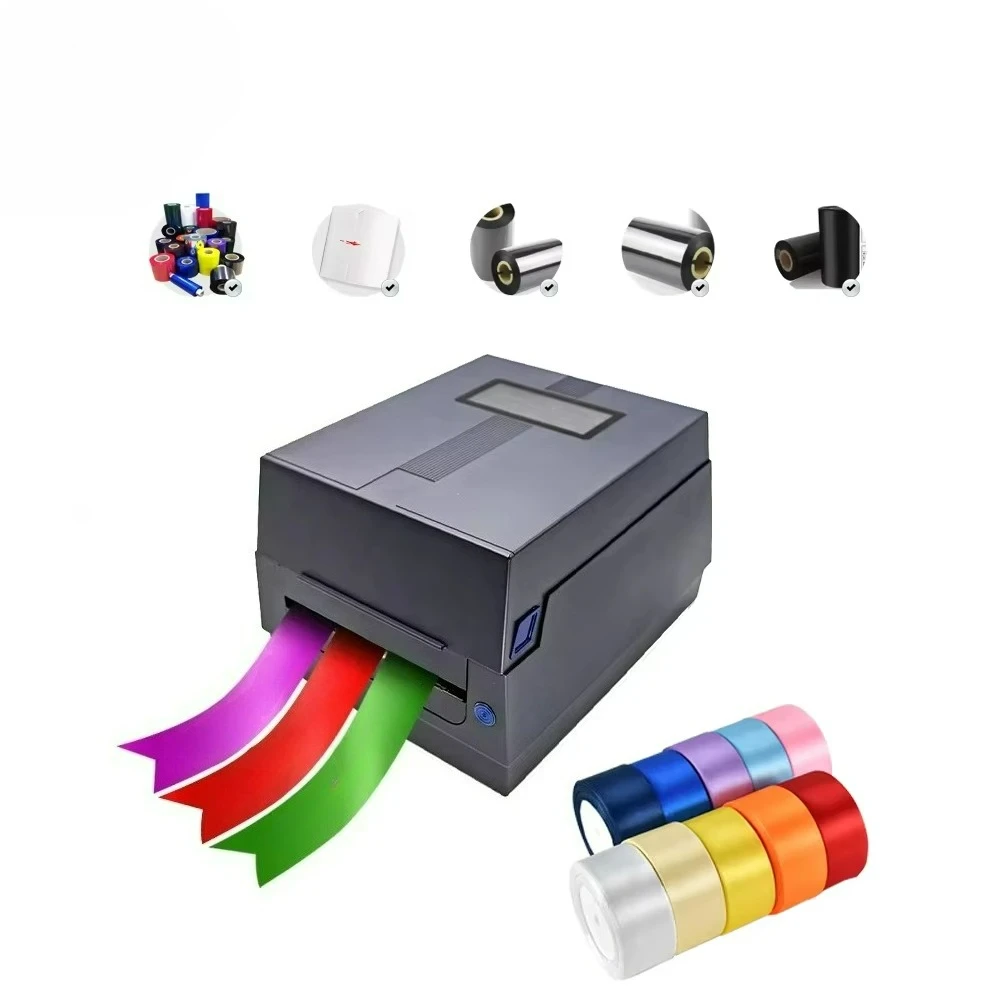 

High Resolution Thermal Transfer Printer 300dpi Thermal Transfer Label Printer Washing Care Label Printing with Stain Ribbon