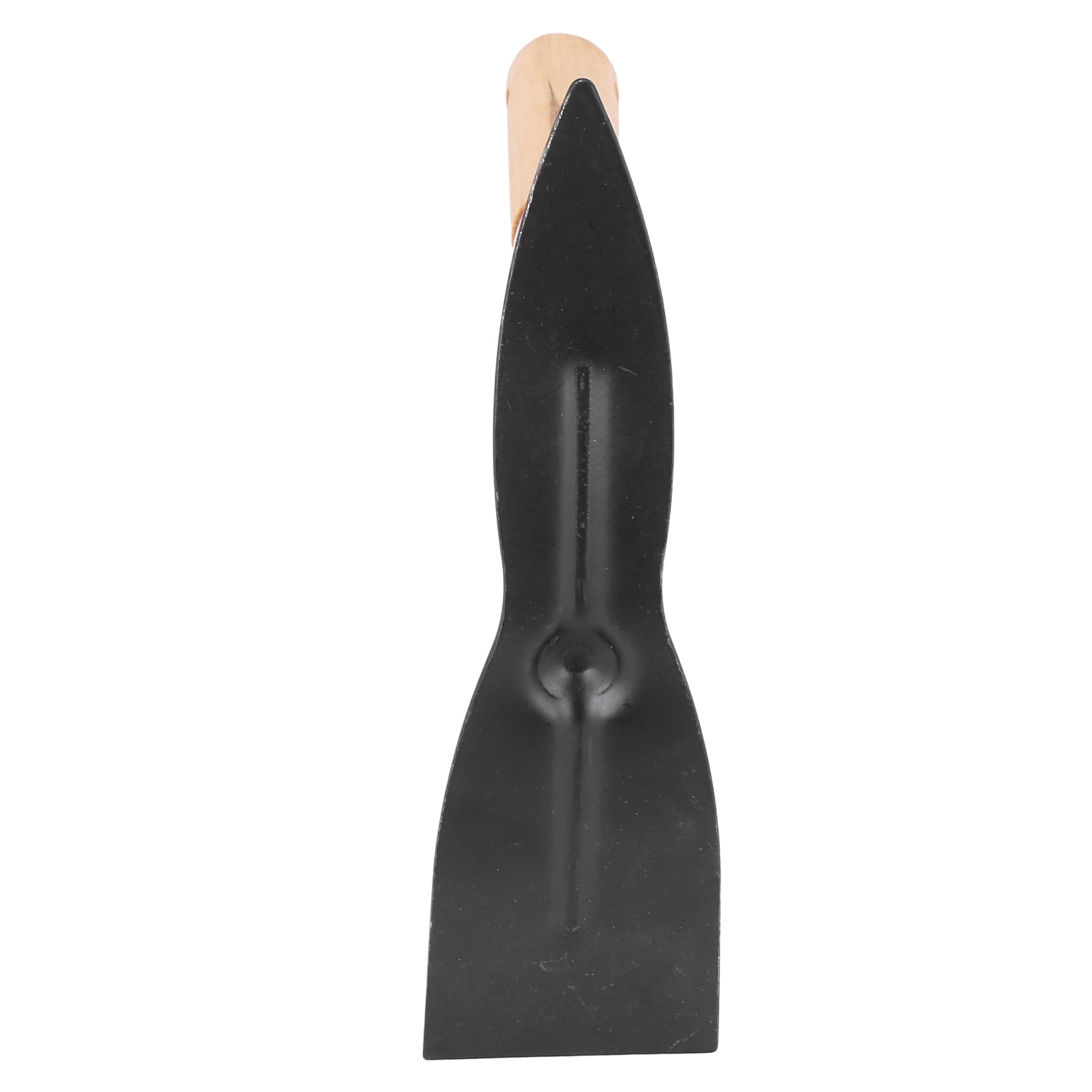 

THIVN-Wooden Handle Metal Hand Garden Tool Digging Hoe,Black