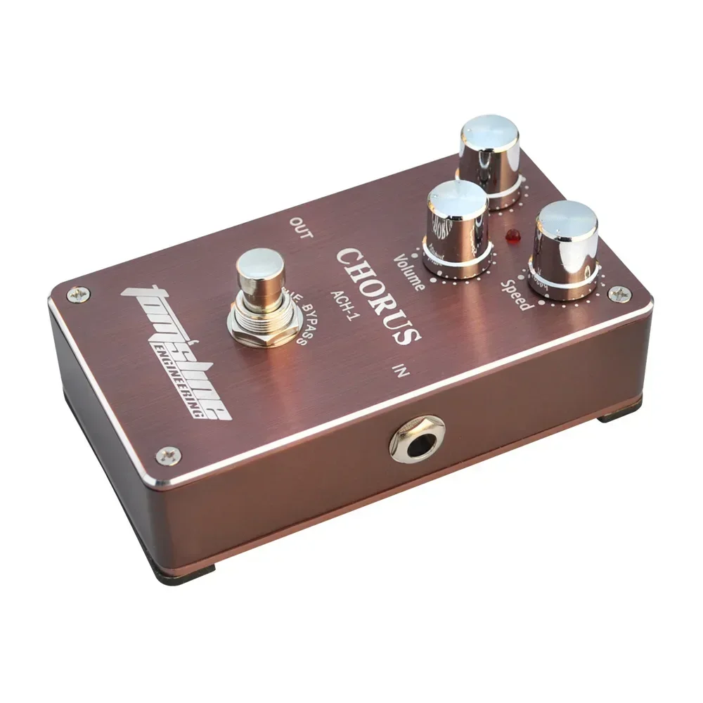 AROMA Chorus Electric Guitar Pedal Effect Analog Chorus Premium Effect Pedal Low Noise True Bypass ACH-1 Guitar Accessories view 2