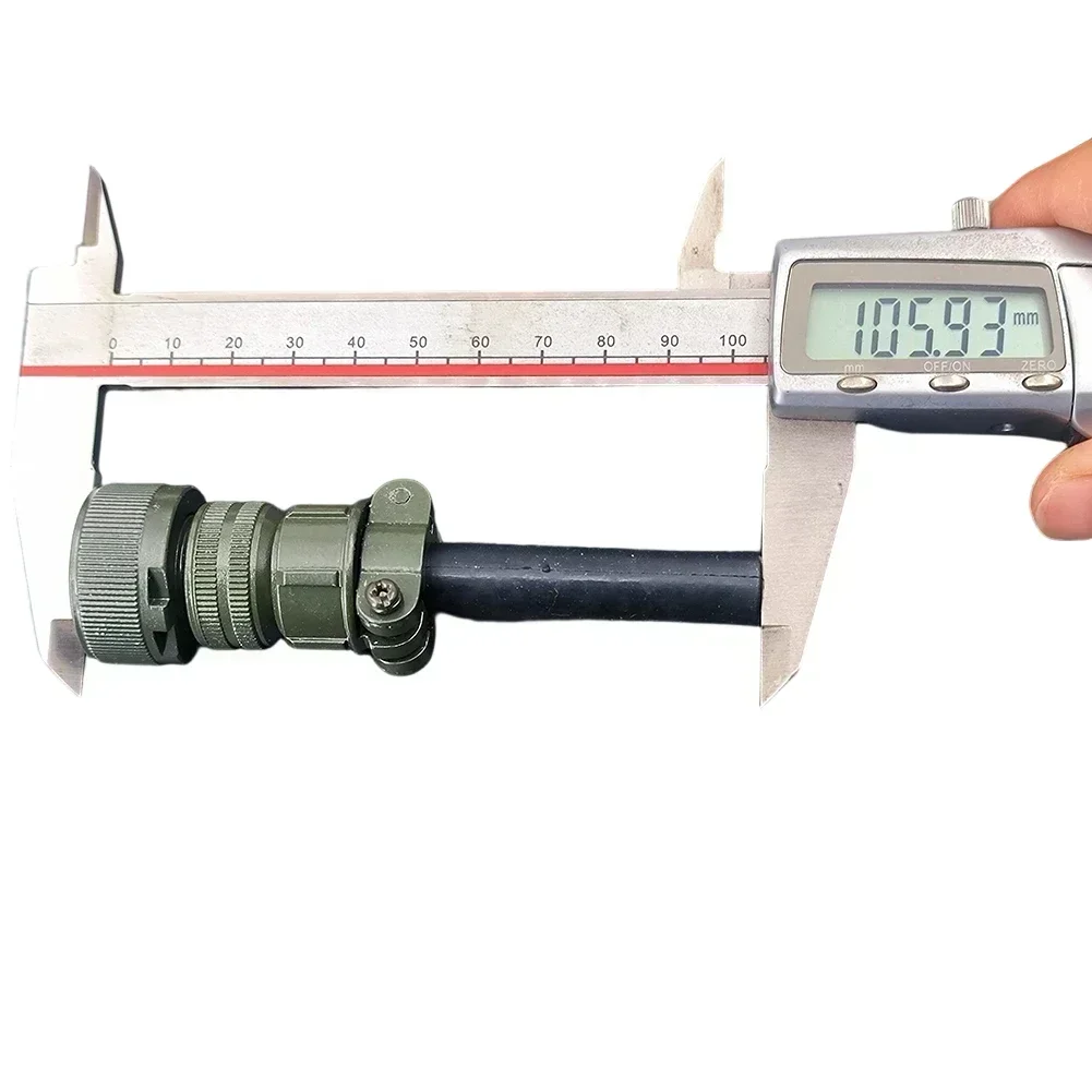 6 Pin Male Welding Wire Feeder Connector Compatible With S12020-27 Remote Foot Pedal Designed For Harsh Workshop Environments