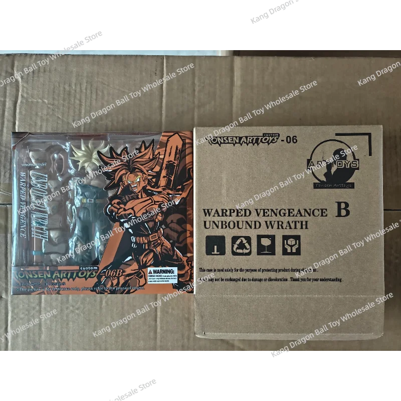 In Voorraad Verzonden Binnen 24 Tonsenarttoys Shf Dragon Ball Z Super Saiyan Ssj Ssj2 Trunks Majin Buu Kid Buutenks Anime Figuur speelgoed