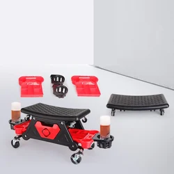 Car Multi-Function NEW Chair Mechanic For Wax Polishing Projects Car Creeper Stool Chair Mobile Creeper Seat Car Wash Supplies