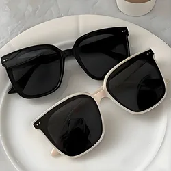Women's Oversized Retro Hong Kong Style Fashion Glasses  Decorative Fashion Accessories for Daily Special Occasions