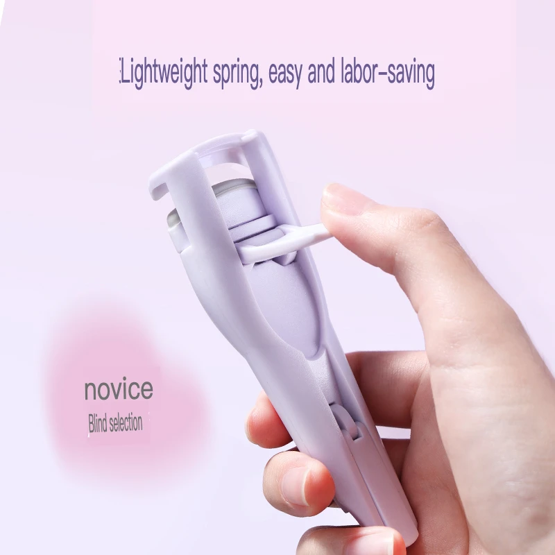 Gudi Sunflower Eyelash Curler Dual Head Portable Long-Lasting Shaping Makeup Tool for Beginners And Professional Artists