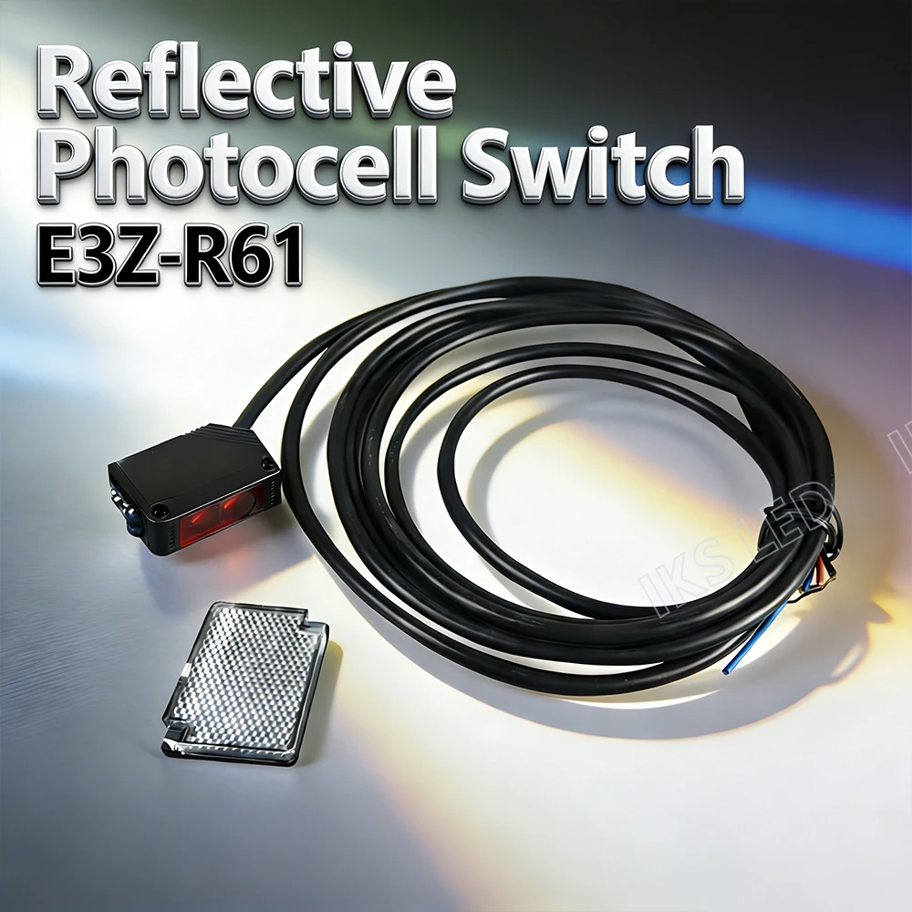 

E3Z-R61 Фотоэлектрический переключатель постоянного тока 12 ~ 24 В Инфракрасный переключатель диффузного отражения Диффузный отражающий датчик