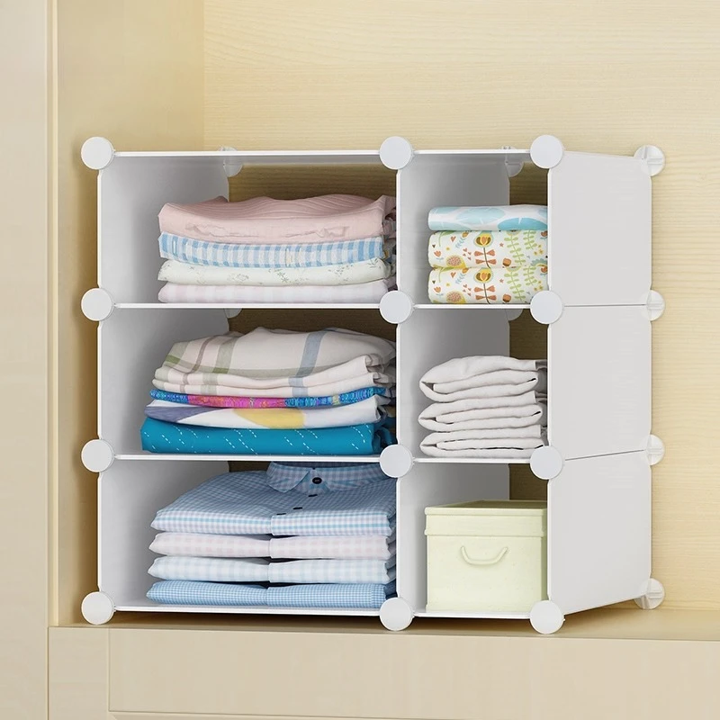 

Minimalist Cube Closet Partitions Clothes Bedroom Cupboard Wardrobe Organizer Storage Cheap Guarda Roupa Lounge Suite Furniture