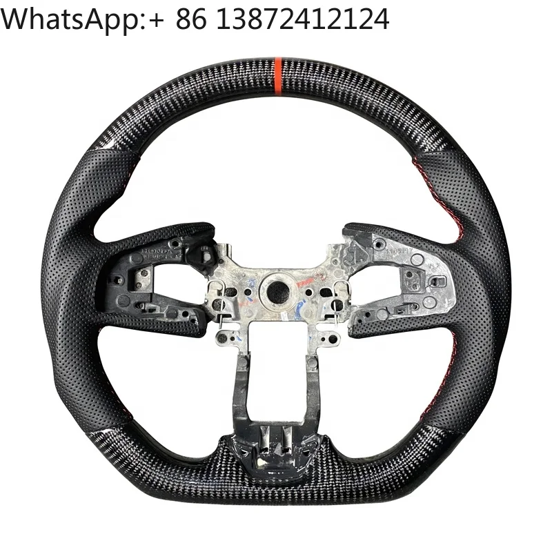 

Real Carbon Fiber Sports Steering Wheel for Honda CRV5/5.5th Honda CIVIC 10th FK8 FC FK7 TYPE R USA Generation