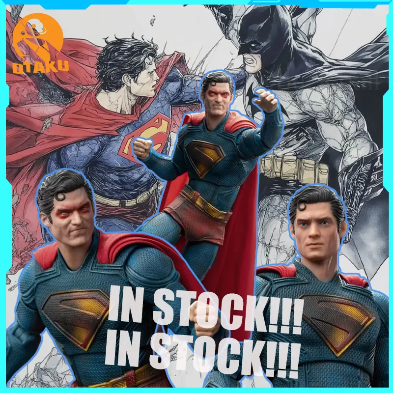 

In Stock Fondjoy War Damaged David Corenswet Superman Action Figure 1/9 2025 Superman Figure Pvc Joint Movable Boy Christmas Toy