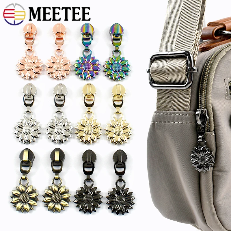 

5-30P 5# Nylon Zipper Sliders Bag Jacket Zips Puller Garment Decorative Zippers Pull Head Sewing Zip Repair Kits DIY Accessories