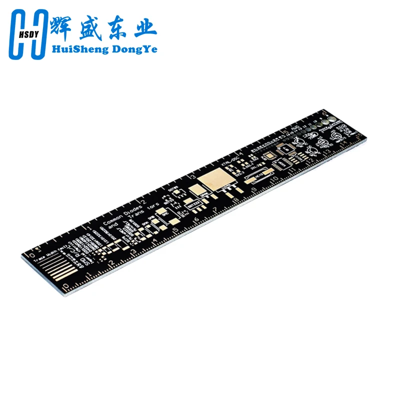 PCB Ruler 15cm For Electronic Engineers For Geeks Makers Fans PCB Reference Ruler PCB Packaging Units v2 - 6