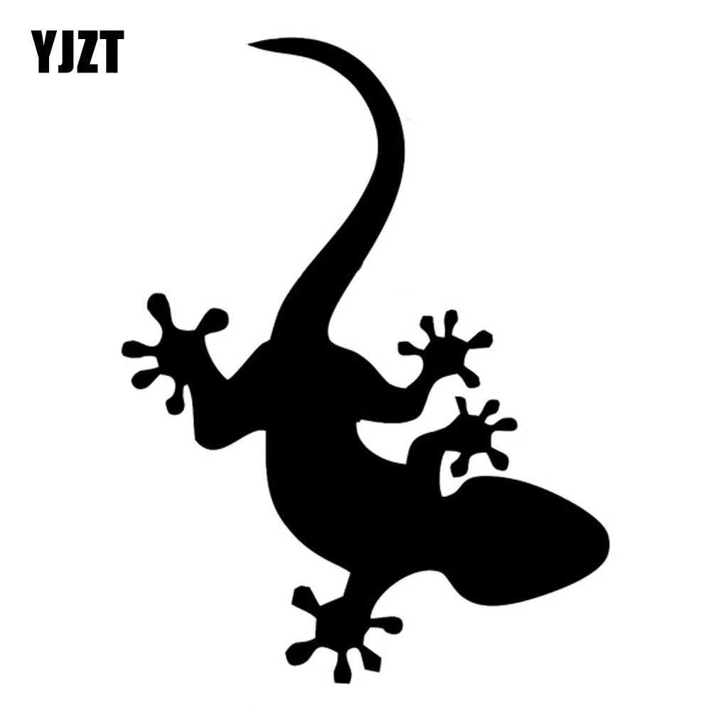 YJZT 9.9*13.2CM Coolest Reptile Lizard Vinyl Decor Car Stickers Accessories  C12-1074