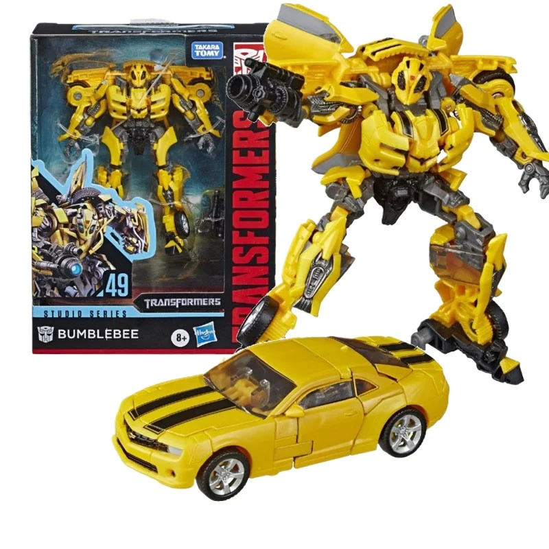 Hasbro Original Transformers Anime Figure SS49 Mask Bumblebee Action Figure Toys for Boys Girls Kids Gift Collectible Model