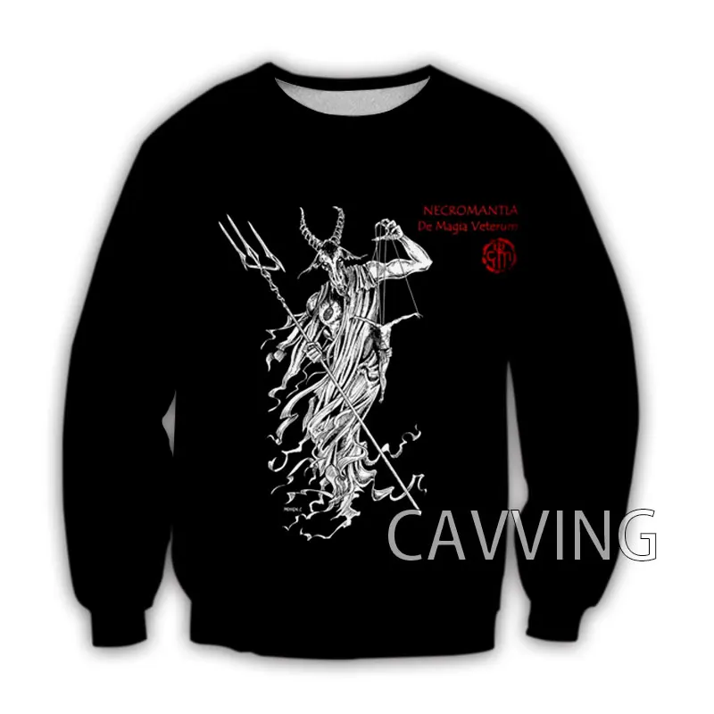 

CAVVING 3D Printed Necromantia Band Crewneck Sweatshirts Harajuku Styles Tops Long Sleeve Sweatshirts for Men/women