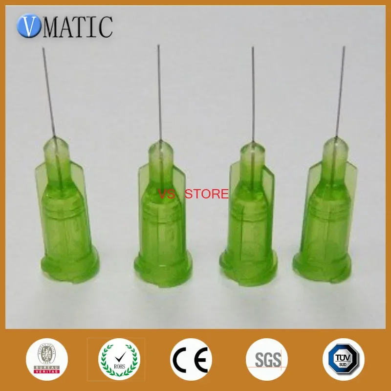 

Free Shipping Non-Sterilized 100Pcs 34G Ctan 1/2" Inch Dispensing Glue Needle Tips And Plastic Nozzles