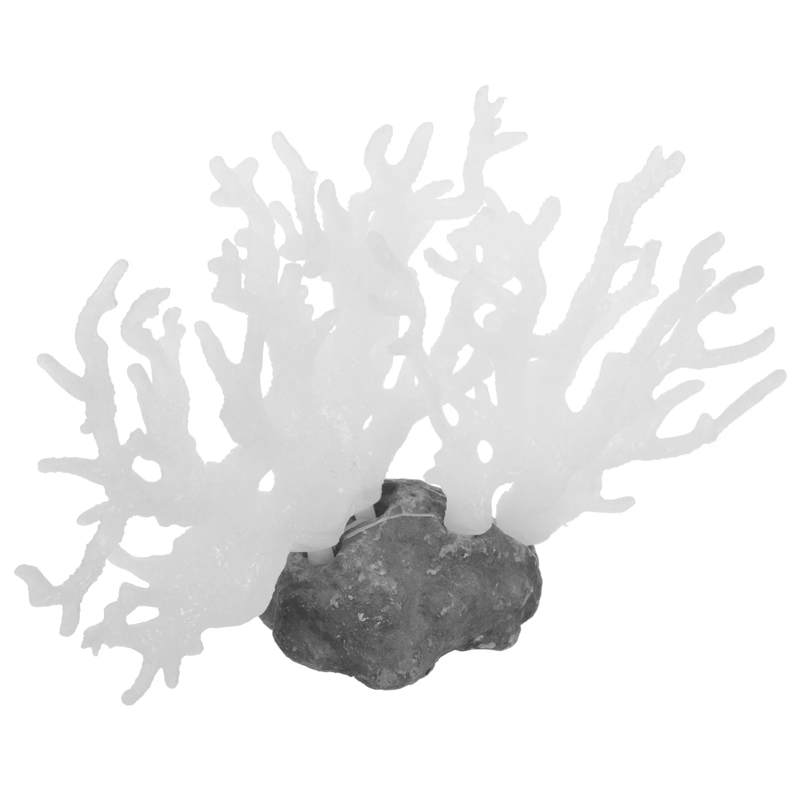 

Aquarium Fake Coral Statue Realistic Stable Base Natural Underwater Landscaping Coral Ornament Fish Tank Decor Large Aquarium