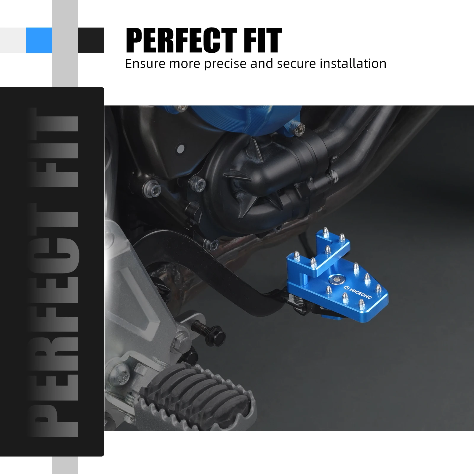 Für Yamaha Tenere 700 2019-2024 DualControl Bremshebel Pedalverlängerung für Yamaha Tenere 700 World Raid 2022-2024 – Detail 4