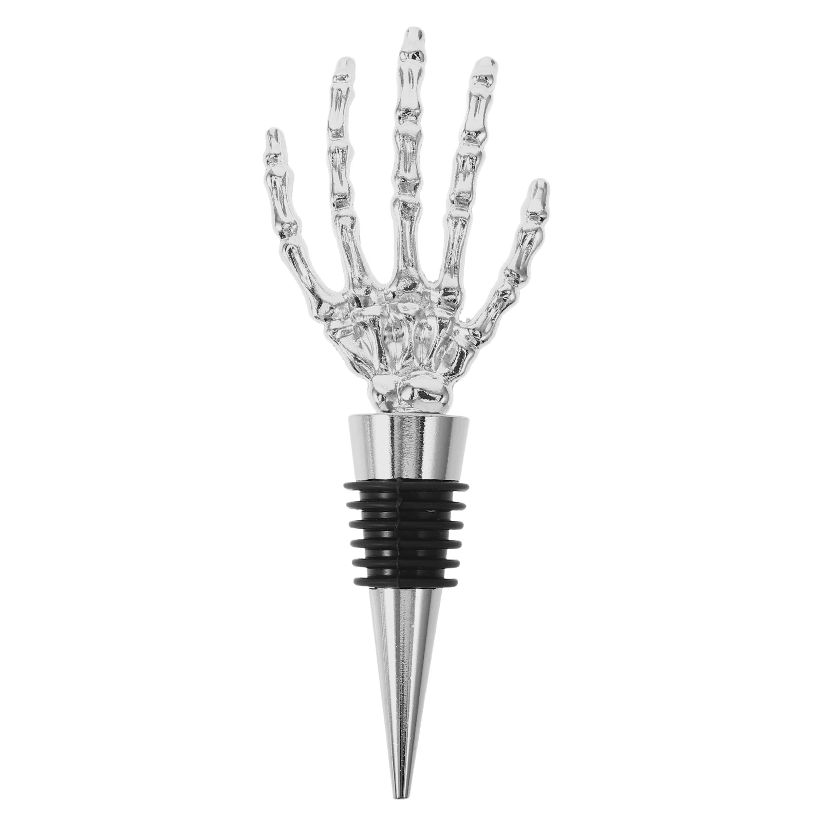 

Halloween Stopper Bottle Plug Sealer Alloy Stoppers for Bottles Wear Resistant Skull H Party Favor Beverage Sealer