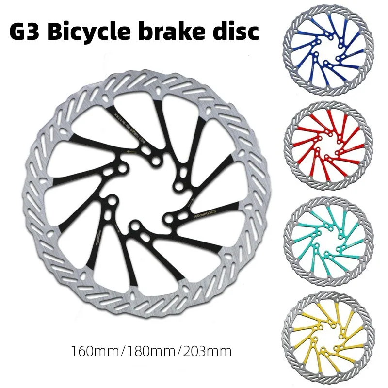 HASSNS G3 Brake Disc Mtb 160 MM Hydraulic Brakes Set For Mountain Bike Rotor 180mm 203mm Bicycle Caliper Disc Rotor Cycling