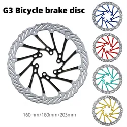 HASSNS G3 Brake Disc Mtb 160 MM Hydraulic Brakes Set For Mountain Bike Rotor 180mm 203mm Bicycle Caliper Disc Rotor Cycling