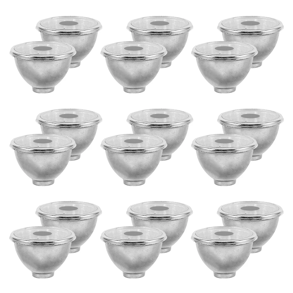 

50pcs Spotlight Cup Plastic Lamp Shade Solar Lights Outdoor Decorative Small Animal Carving Garden Statue Eyes Waterproof LED