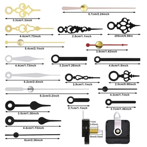 Quartz Clock Movement Mechanism Parts, DIY Wall Clock, 7 Different Pairs, Hands Substitution Kit, Silence, 5 Pcs 12 Main Sales Different Watch - №11