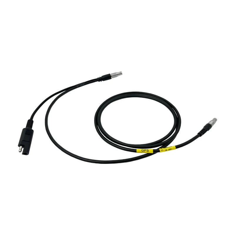 Cavo Di Alimentazione 12V Per Trimble GPS RTK, Connettore A 7 Pin E Fusibile, Lunghezza 1.9m