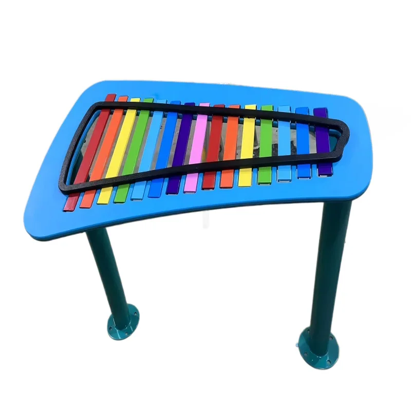 Rainbow Xylophone, Outdoor Musical Percussion Instrument, Sensory Training Toy for Kids, Kindergarten Playground Equipment